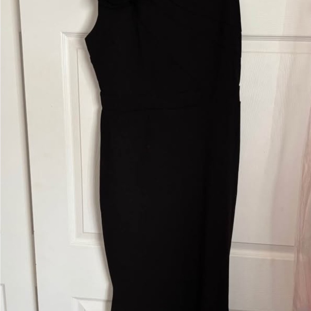 Lulu's Chic Black One-Shoulder Dress